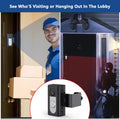 KIMILAR Anti-Theft Video Doorbell Mount Compatible with Ring/Blink Wireless Video Doorbell, Adjustable Mounting Bracket Accessories for Houses,