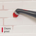 Rubbermaid Reveal Power Scrubber with Multi-Purpose & Grout Head, Cordless Electric Battery Powered Scrub Brush, Water Resistant, for