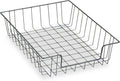 Fellowes Workstation 3" Letter Desk Tray Organizer, Wire, Black (60112)