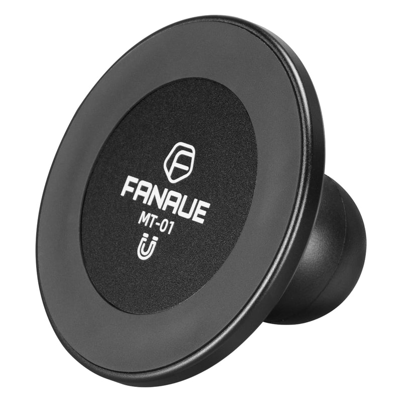 FANAUE Cell Phone Holder Base with 1" Ball Head Magnetic Car Phone Mount Stand Compatible with RAM Mount B Size 1 Inch, Can Be Mounted on Car