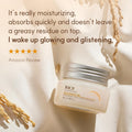 The Face Shop Rice Ceramide Moisturizing Cream - Rice Extract + Rice Bran Oil - Hydrating Targets Dryness, Brightening - Dermatologically Tested -