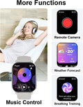 Smart Watches for Men Women(Call Receive/Dial),2.01” Touch Screen Fitness Tracker with Blood Pressure/Heart Rate/Sleep Monitor, 120+Sports Modes,