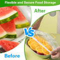 Plastic Bowl Covers for Bread Proofing, Thickened Transparent Fits Bowls up to 10", Shower Caps for Sourdough Bread