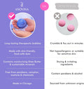 Anovina 12XL Bath Bombs Gift Set USA Made with Natural Essential Oils for Women & Kids â Aromatherapy Holiday Gifts Ideas. Mothers Day Gift Idea.