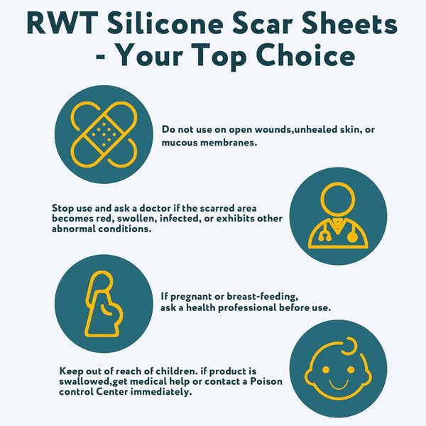 Silicone Scar Sheets, Silicone Scar Tape for Surgical Scars - 60" X 1.6" Roll - 1.5M, Medical Grade Reusable Effective Scar Removal for Keloid,