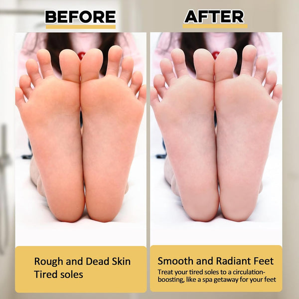Extra Thicker & Larger Foot Scrubber Mat for Shower, Silicone Back Body Exfoliator Massager Cleaner Washer with Non Slip Suction Cup, Exfoliating