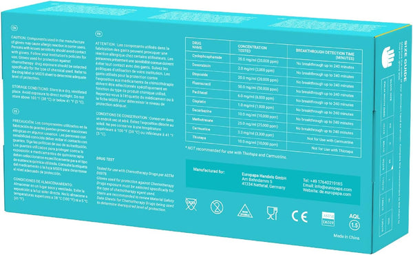 Nitrile Examination Gloves, Pack of 100