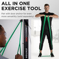 THERABAND CLX Resistance Band with Loops, Fitness Band for Home Exercise and Full Body Workouts, Portable Gym Equipment, Gift for Athletes,