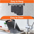 KIMIUP Kitchen Cutting Board (Set of 3),Professional Chopping Boards Sets,Dishwasher Safe Cutting Boards with Juice Grooves & Carrying Handle & No BPA