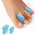 Welnove Upgraded Gel Toe Separators – 12-Pack Bunion Pads – Toe Spacers for Straightening Overlapping Toes, Bunions, Calluses – Soft Silicone