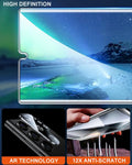 Compatible for Samsung Galaxy S24 Ultra Privacy Screen Protector Tempered Glass with Camera Lens Protector, Support Fingerprint ID Anti-Spy