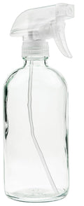 Glass Spray Bottle - Empty Refillable 16 Oz Container Is Great for Essential Oils, Cleaning Products, Homemade Cleaners, Aromatherapy, Misting