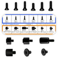 M.2 SSD Screws Kit, Nvme Screw M.2 SSD Mounting Kit-M2 M2.5 Black Carbon Steel Laptop Notebook Computer Screws Set.Nvme M2 Screws Suitable for