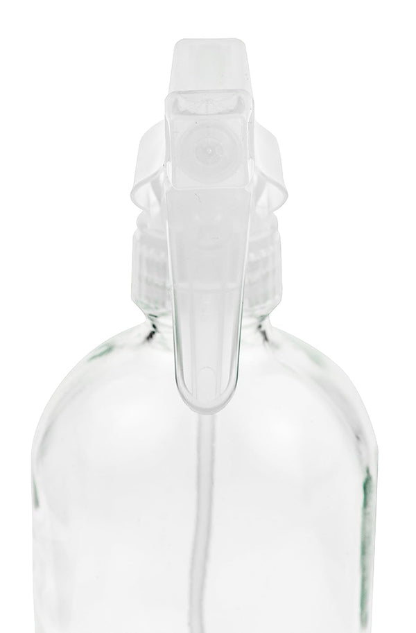 Glass Spray Bottle - Empty Refillable 16 Oz Container Is Great for Essential Oils, Cleaning Products, Homemade Cleaners, Aromatherapy, Misting