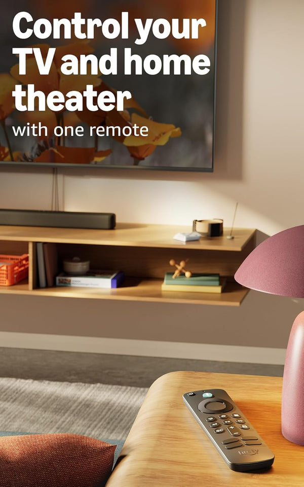 Amazon Fire TV Stick HD (Newest Model), Free and Live TV, Alexa Voice Remote, Smart Home Controls, HD Streaming