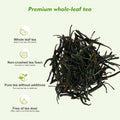 GTGLOTRA Premium Full-Leaf Loose Green Tea, 24 Pyramid Bags(4 Pack), 100% Natural No Additives, Easy Brew, Biodegradable Tea Whole Leaf Tea