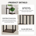 AZERPIAN Plant Stand 4 Tier Indoor Metal Flower Shelf for Multiple Plants Corner Tall Flower Holders for Patio Garden Living Room Balcony Bedroom,