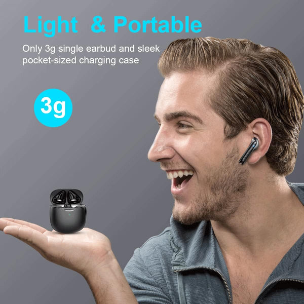 Wireless Earbuds, Bluetooth 5.3 Earbuds Stereo Bass, Bluetooth Headphones in Ear Noise Cancelling Mic, Earphones IP7 Waterproof Sports, 32H