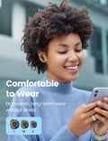 Wireless Earbuds Bluetooth 5.3 Headphones 50H Playtime Deep Bass Stereo Ear Buds with Mic IPX7 Waterproof Comfort Lightweight in Ear Earphones for