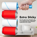 Lint Rollers for Pet Hair Extra Sticky, 1200 Sheets Mega Value Set Lint Rollers for Pet Hair Removal, Dog and Cat Lint Remover for Clothes,
