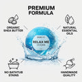 Bath Bombs for Men - Gift Set of 8 Scented Organic Handmade Bath Bombs of 2.5 oz with Natural Essential Oils, Unique Strong Manly Scents, for