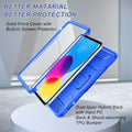 Soke Case for Ipad (A16) 11Th Generation 11-Inch 2025, Ipad 10Th Generation 10.9-Inch 2022, with Built-In Screen Protector and Kickstand, Rugged