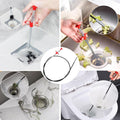 Drain Snake,61 Inch Flexible Grabber Claw Pick up Reacher Tool,Drain Clog Remover - Gutter Cleaning Tools for Home Sink, Bathroom Tub,Drain,