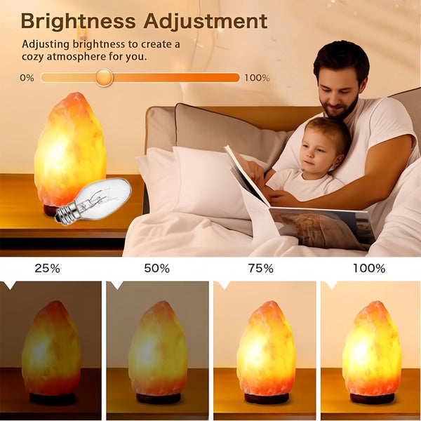 Wax Warmer Bulb - Salt Lamp Bulb - 15 Watt Light Bulbs for Scentsy Wax Warmer,C7/120V/E12 Long Lasting Nightlight Replacement Bulbs for Plug in