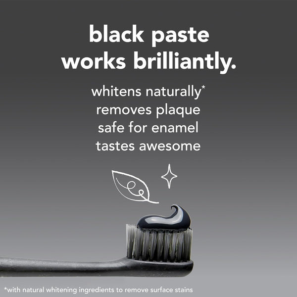 Hello Epic Whitening Charcoal Fluoride Free Toothpaste, Activated Charcoal Toothpaste with Coconut Oil, Whitens Teeth Naturally, SLS Free, Fresh