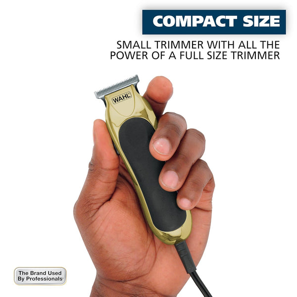Wahl T-Pro Corded Compact Men'S Beard Trimmer with Diamond Finished T Blade for Bump Free Precision Outlining, Detailing, and Trimming - Model