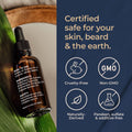 Gya Labs Sandalwood Beard Oil for Men Growth - 100% Pure Natural Beard Growth Oil for Men with Organic Argan & Jojoba - Moisturizes, Softens &