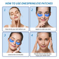 Under Eye Patches (24 Pairs) - Gifts for Women - Golden under Eye Mask for Dark Circles, Puffiness & Wrinkles, Eye Gels Pads for Refreshing,