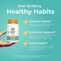 Maryruth Organics Kids Vitamin C Gummies | Supplement for Immune Support & Overall Health | Vitamin C for Kids Ages 4+ | USDA Organic | Vegan |