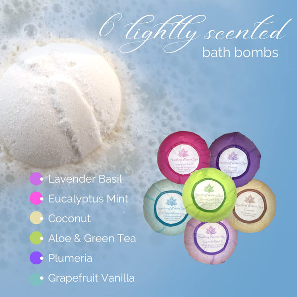 Organic Bath Bombs Gift Set - 6XL Natural Bath Bombs with Shea Butter, Coconut Oil, Essential Oils and 6 Botanic Scents. Ideal Easter Holiday,