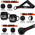 Heavy Resistance Bands for Working Out, 300LBS Exercise Bands with Handles, Workout Bands for Men, Weight Fitness Bands Set for Muscle Training,