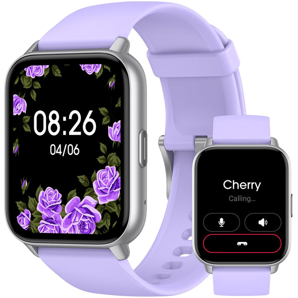 Smart Watch (Answer/Make Call) for Women Men, Fitness Tracker with Heart Rate, Blood Oxygen, Sleep Tracker, IP68 Waterproof Fitness Watch Step