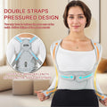 Back Brace Posture Corrector for Women and Men with Detachable Heating Pad - Adjustable Posture Corrector Belt, Relieve Pain in Upper and Lower