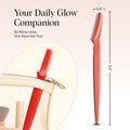Kitsch Dermaplaning Tool - Face Razors for Women and Men, Eyebrow Trimmer and Face Shaver, Facial Hair Removal, Facial Razors for Women and Men,