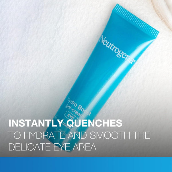 Neutrogena Hydro Boost under Eye Cream, with Purified Hyaluronic Acid, Keeps under Eye Area Looking Smooth & Hydrated, Fragrance Free and
