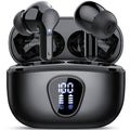 Wireless Earbuds, Bluetooth 5.4 Headphones Hifi Stereo, Bluetooth Earbuds with ENC Noise Cancelling Mic, IP7 Waterproof in Ear Earphones, 48H, LED