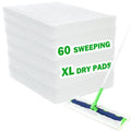 XL Dry Sweeping Cloths, XL Dry Pad Refills for Swiffer Sweeper XL Mop, X-Large Disposable Sweeping Cloths Multi Surface Floor Mop Pad Refills for