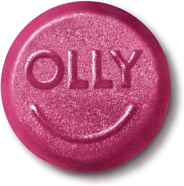 OLLY Kids Multivitamin & Probiotic Gummy, Digestive Support, Vitamins A, D, C, E, B, Zinc, Chewable Supplement, Berry Flavor, 50 Day Supply - 100