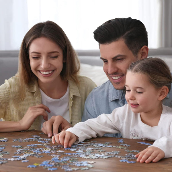 HUADADA Jigsaw Puzzles for Adults 1000 Pieces, Beach Shells Interlock Perfectly Letter on Back No Dust, Home Decor Birthday Party Toy for Men