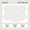 LAPCOS Collagen Sheet Mask, Firming Daily Face Mask with Collagen Peptides for Anti-Aging, Helps to Minimize Wrinkles, Restores Skin Elasticity &