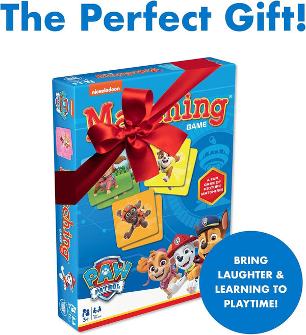 Wonder Forge Paw Patrol Matching Game | Build Focus and Memory with Chase, Skye, and the Team | Fun and Engaging Memory Game for Kids Ages 3+