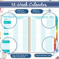 2025-2026 Planner - Academic Planner 2025-2026, July 2025 - June 2026, Weekly & Monthly Planner, 6.4" X 8.5", Colorful Tabs, Back Pocket,