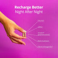 NEUROHACKER COLLECTIVE Qualia Night Sleep Aid | Non-Habit Forming | Science-Backed Supplement for Deep Refreshing Sleep | Melatonin-Free, Vegan,