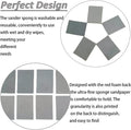 20 Pcs 3 X 4 Inch 600 Grit Sanding Sponge Set, Ultra Fine Sanding Sponges Pads, Soft Foam Hand Sander Block Wet Dry Sandpaper for Model Drywall