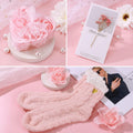 Birthday Gifts for Women Self Care Gift Set, Pink Relaxing Spa Gifts Basket Women Care Package Get Well Soon Gifts, Unique Mothers Day Presents