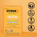 Vitron-C Iron Supplement, Immunity Support Iron Supplements with Vitamin C, Iron Pills for Immune Support, 60 Count